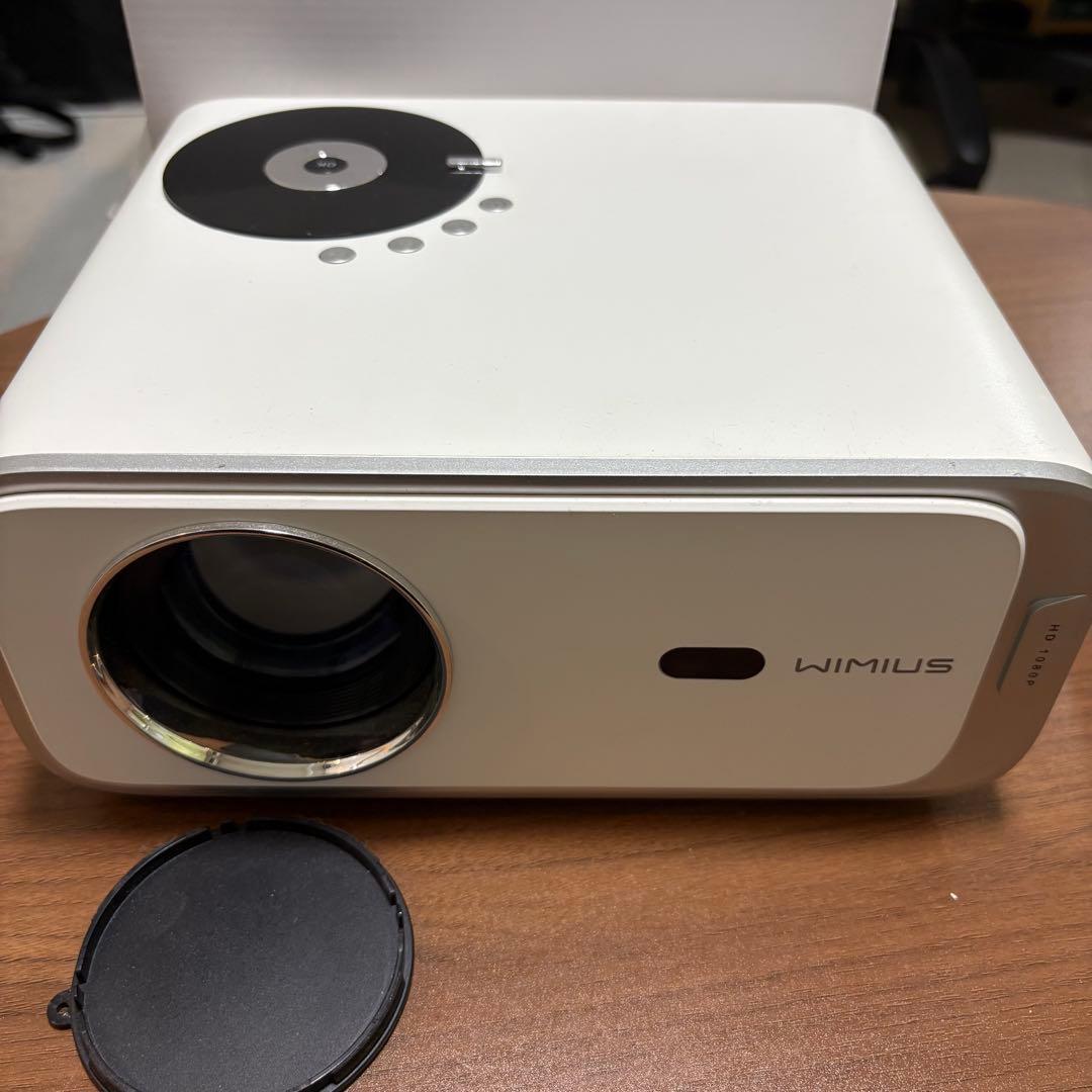 WIMIUS ホワイト プロジェクター 本体