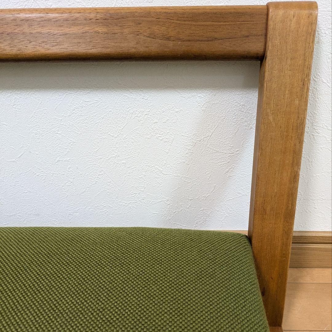 キト ザガク zagaku 座椅子正座胡座 コンパクト グリーン緑ウォールナット