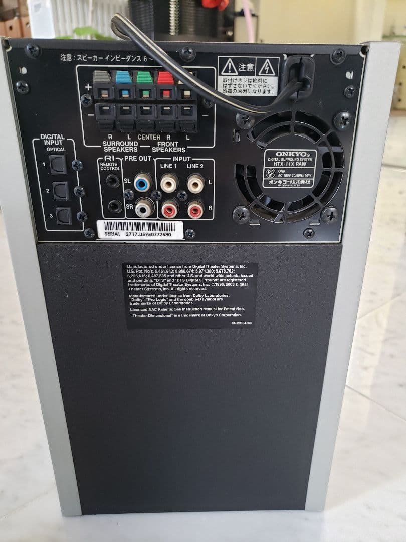 ONKYO サラウンドスピーカーセット SKS-HT540