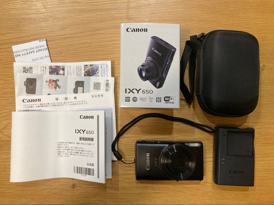 専用［１度のみ使用］Canon IXY 650 コンパクトデジタルカメラ