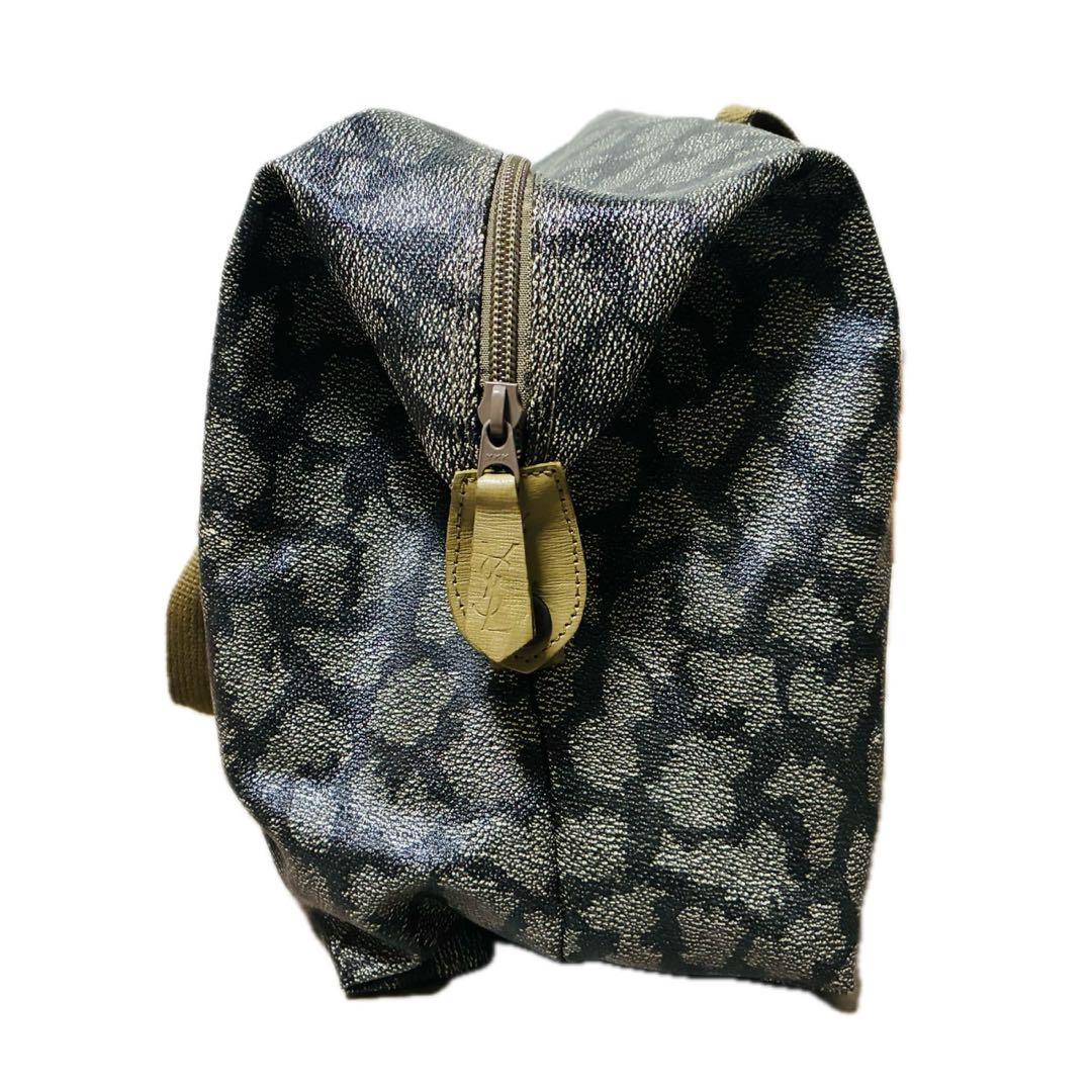 イヴサンローラン ボストンバッグ クラッチバッグ　旅行バッグ 大容量 ジラフ柄