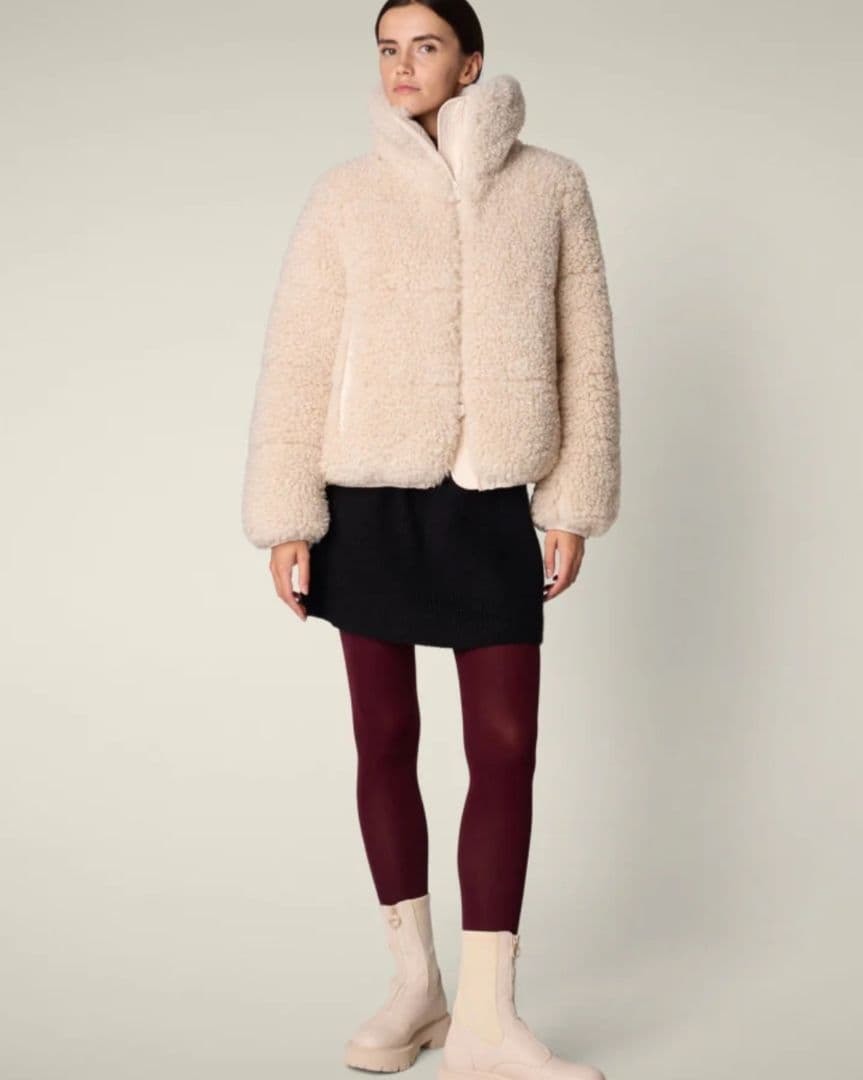 セイブザダック　ジャケット ベージュ