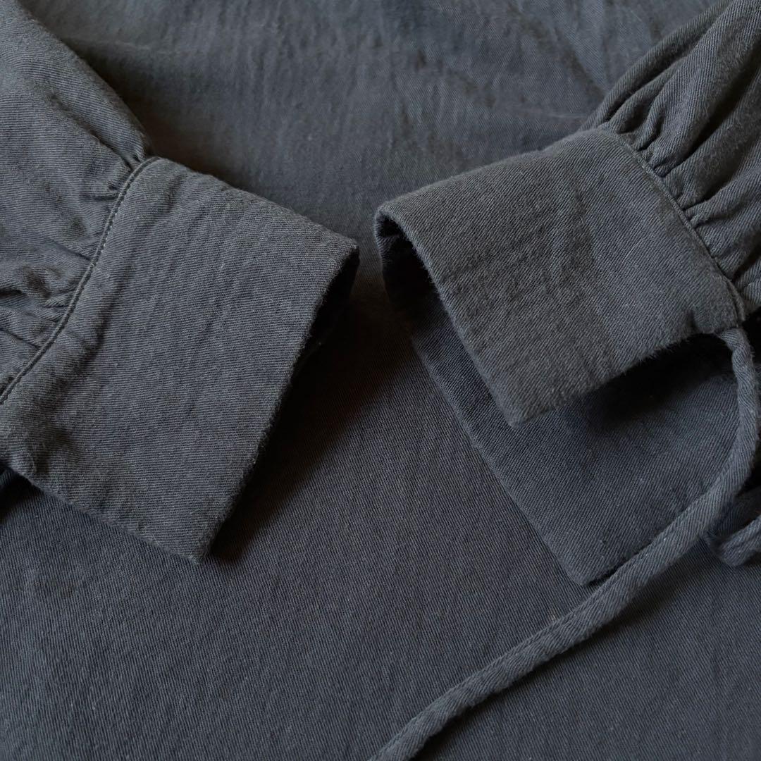 little suzie ギャザー襟ブラウス フリー 日本製