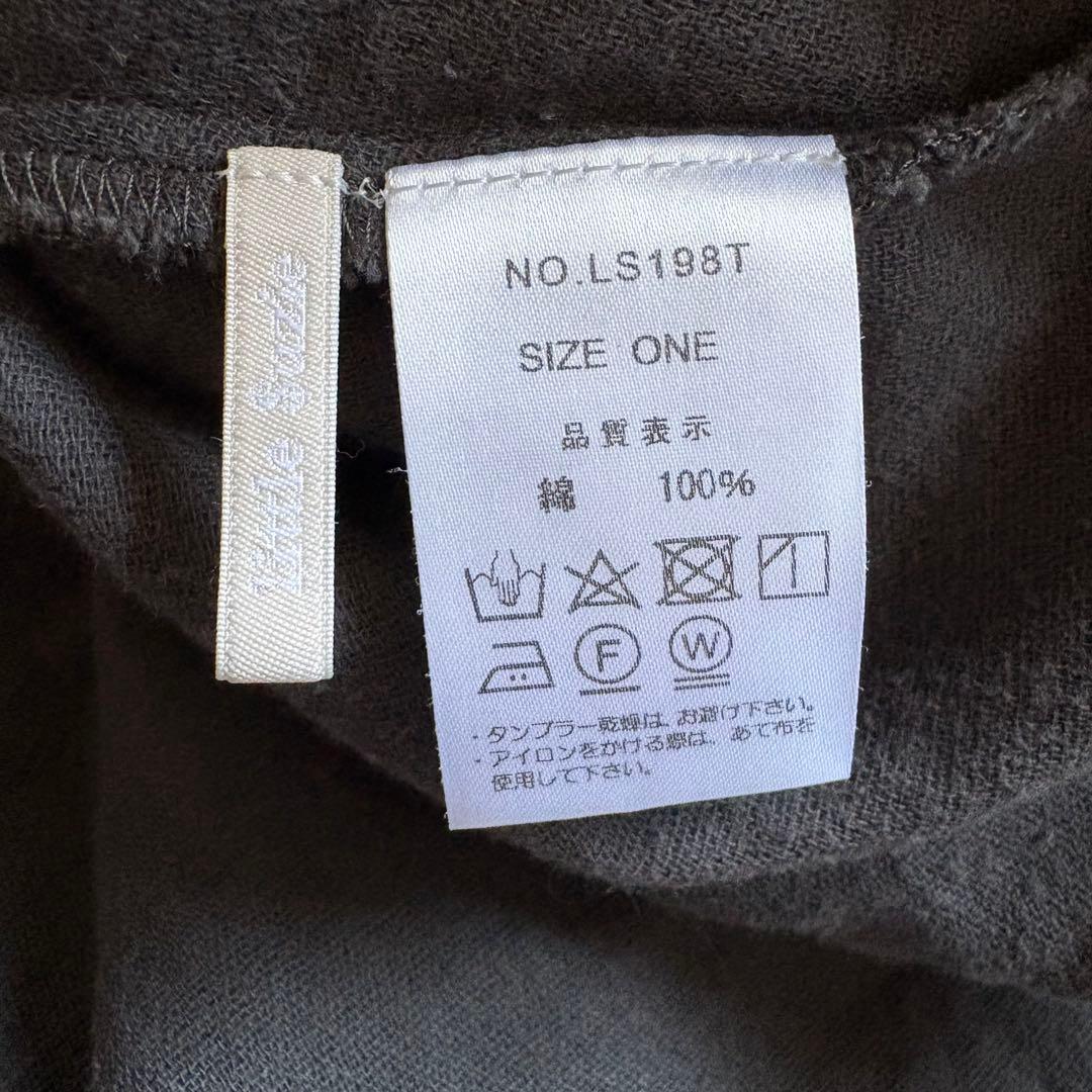 little suzie ギャザー襟ブラウス フリー 日本製