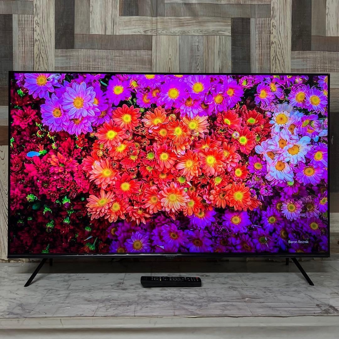 chasomaruさん直接受渡専用昨年購入マクスゼン50型4Kテレビ地上D