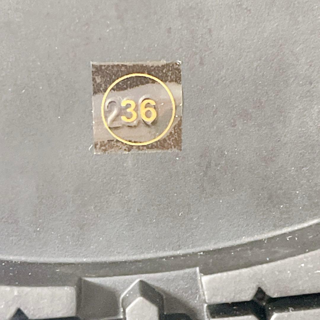 未使用級◆SHIPS チェルシーブーツ　サイドゴアブーツ　ラギットソール黒レザー