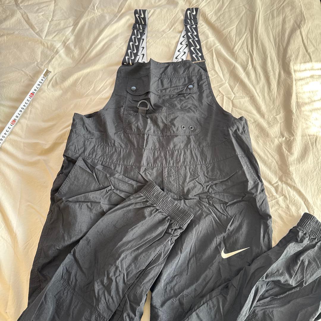 Nike ブラックオーバーオール・つなぎ　XL