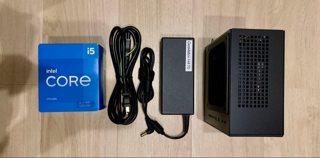 ASRock DeskMini H470 ベアボーン 自作パソコン