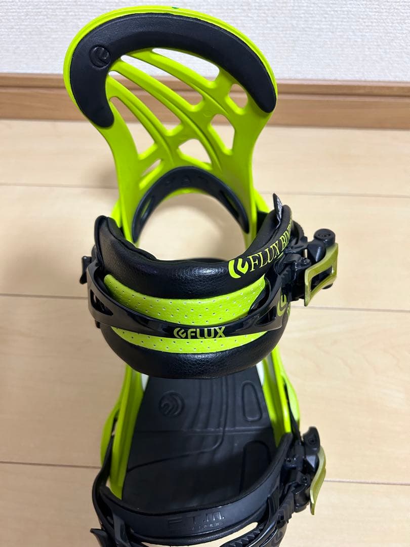 FLUX RL スノーボード ビンディング Mライムグリーン