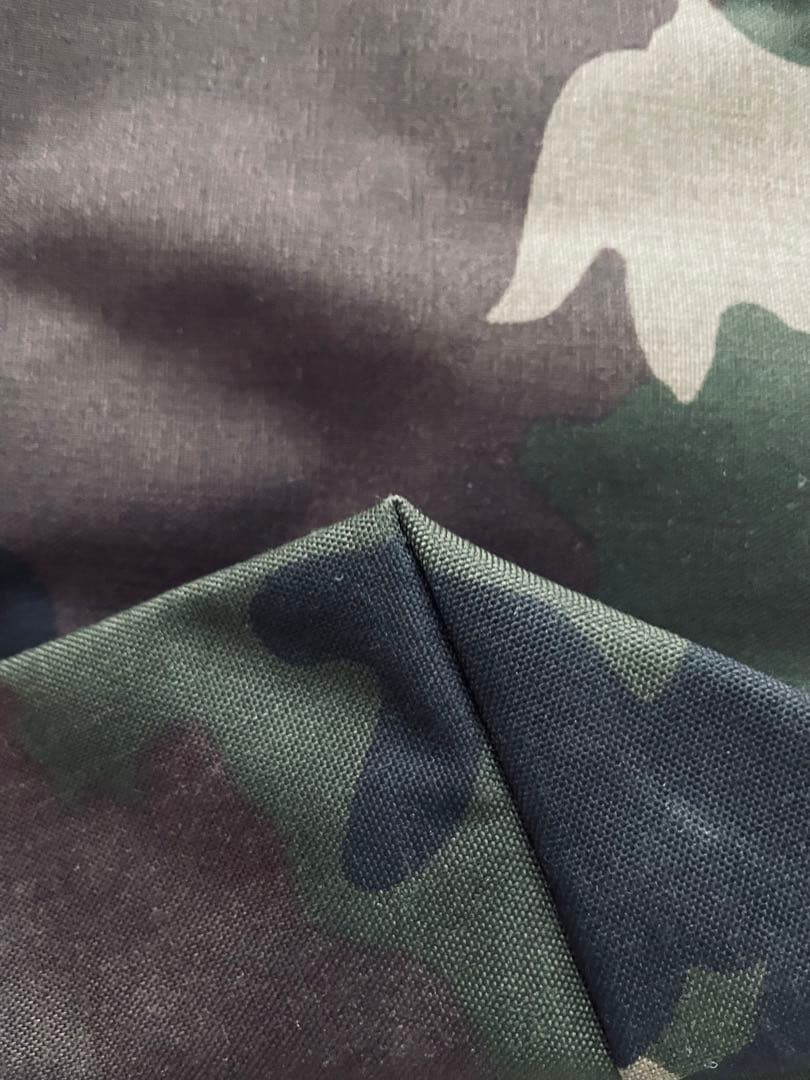 エルベシャプリエ カモフラ トラベルバッグXL　コーデュラナイロン仕様　廃盤