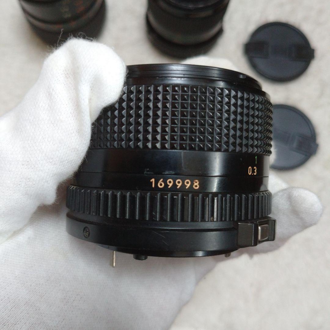 CANON FD 50mm MACRO 24mm 等4本セット キャノン