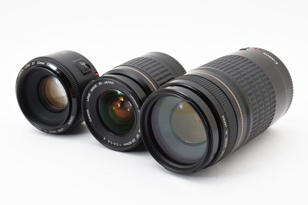 Canon EOS Kiss x10標準&望遠&単焦点トリプルレンズセット