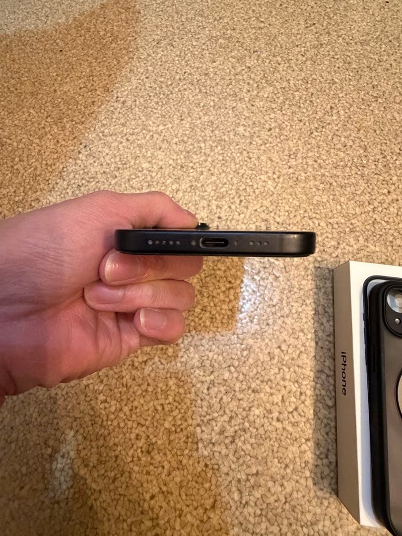 iPhone15 128GB ブラック SIMフリー