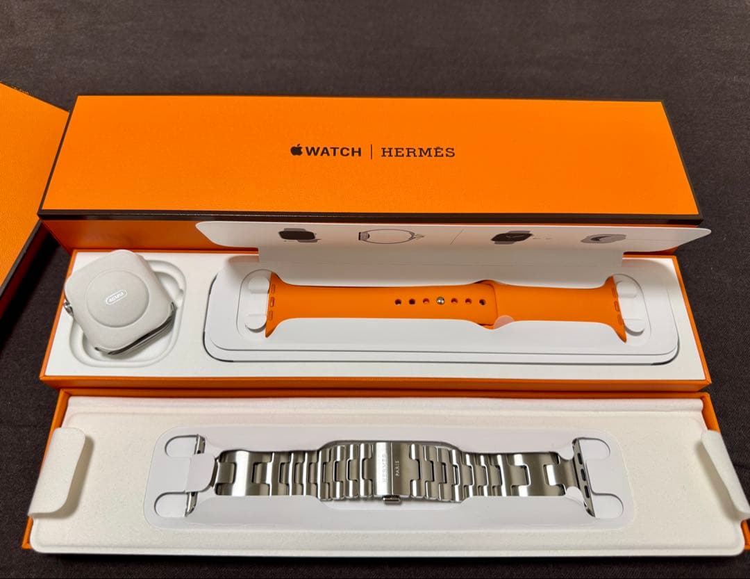 新品未使用 HERMES アップルウォッチ シリーズ11　46mm グランH