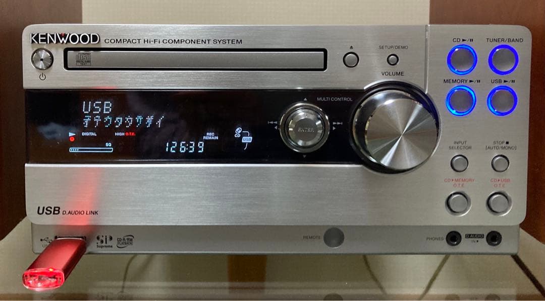 【上級機】Bluetooth付き・ケンウッドHi-Fi・RD-UDA55