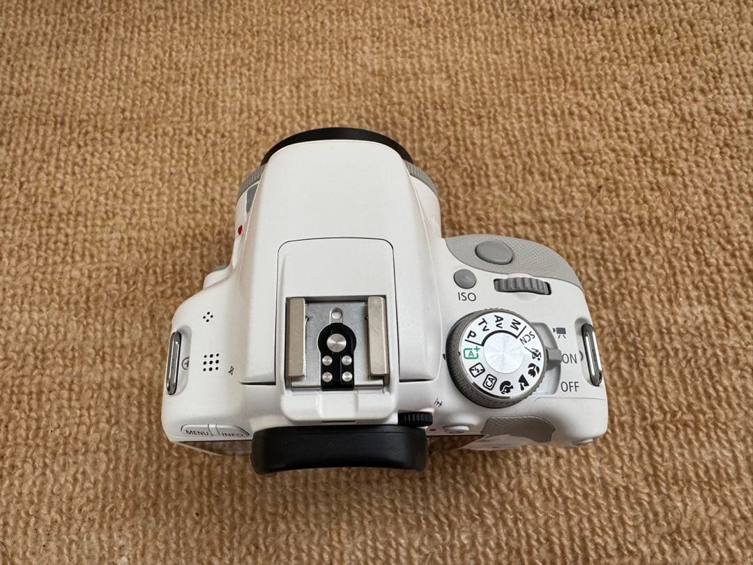 Canon EOS Kiss X7 ホワイト ダブルレンズ　美品