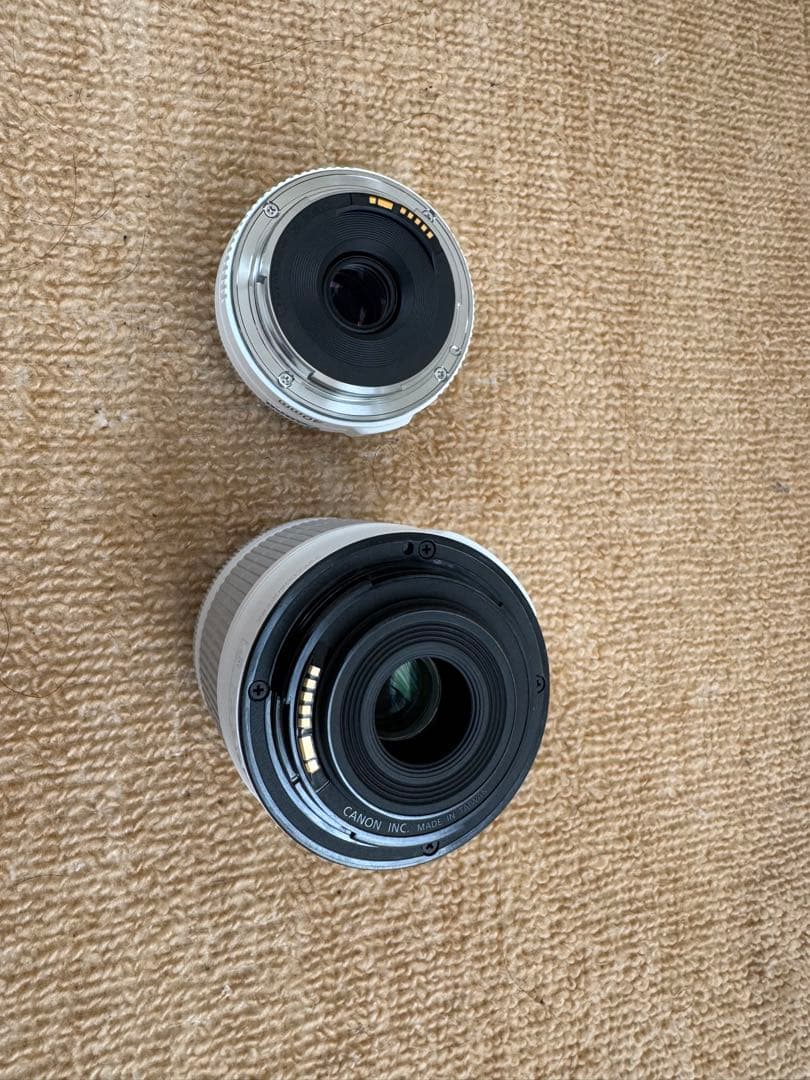 Canon EOS Kiss X7 ホワイト ダブルレンズ　美品