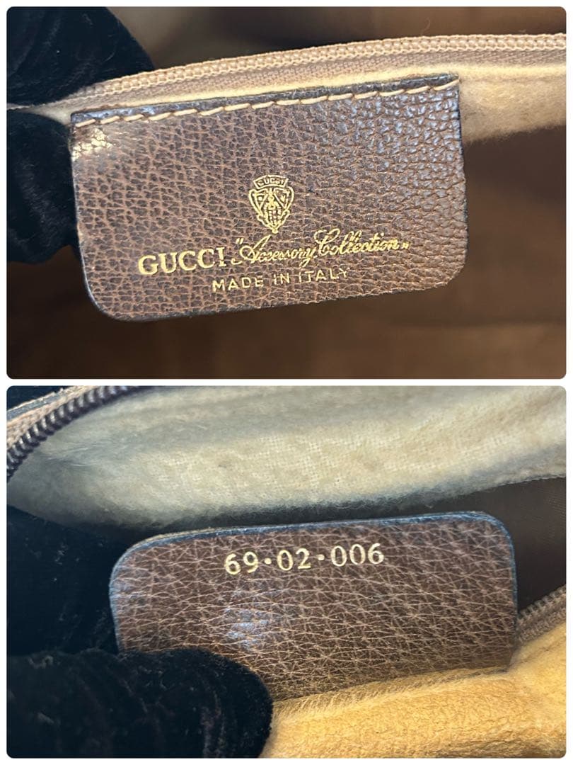 GUCCI グッチ ミニボストン シェリーライン