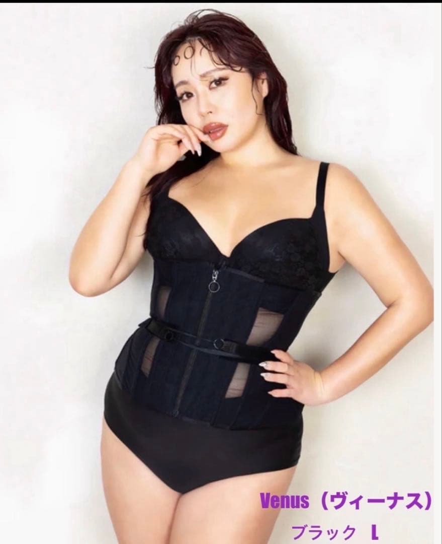 ENCHANTED CORSET 日本製　Venus ブラックL