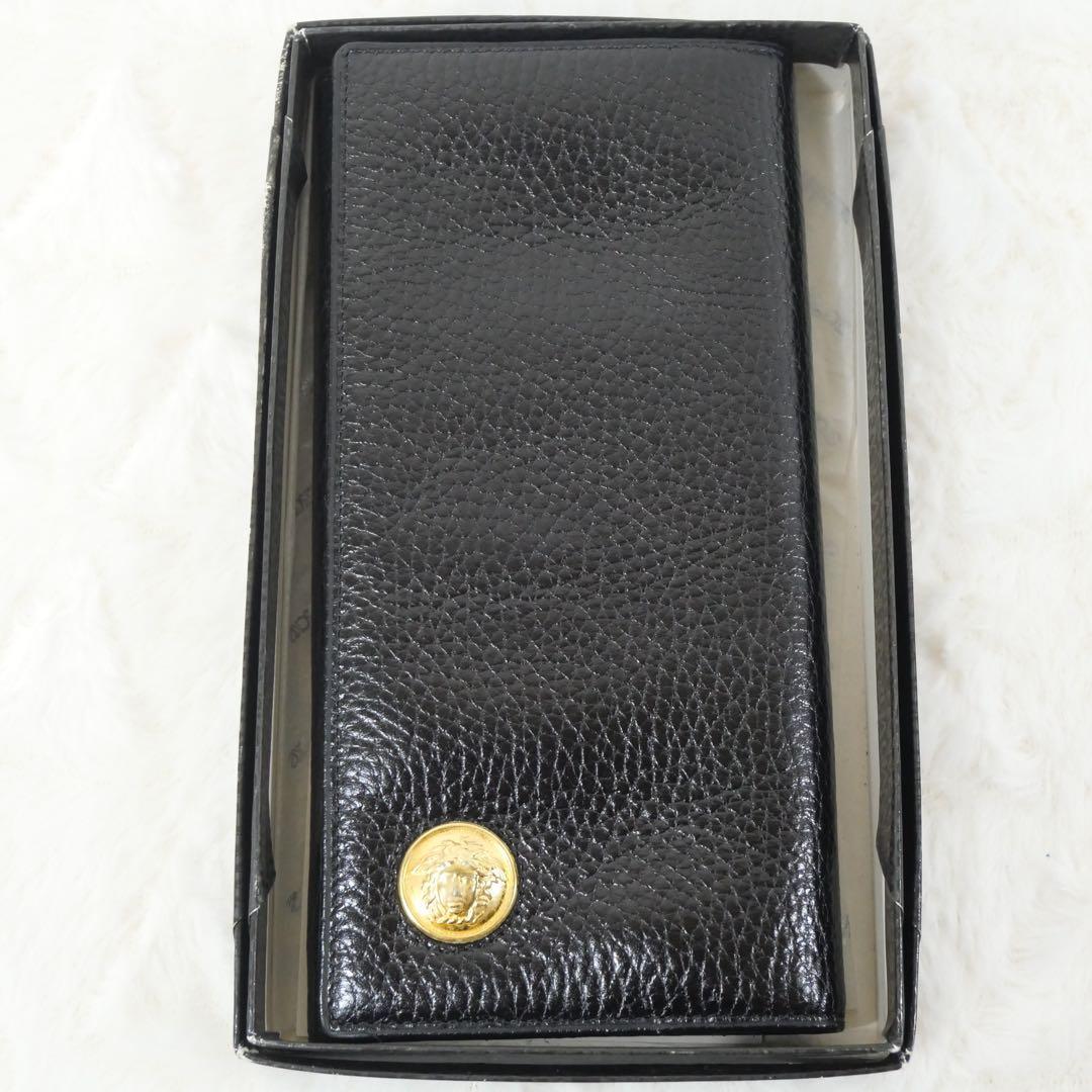 GIANNI VERSACE ブラック長財布