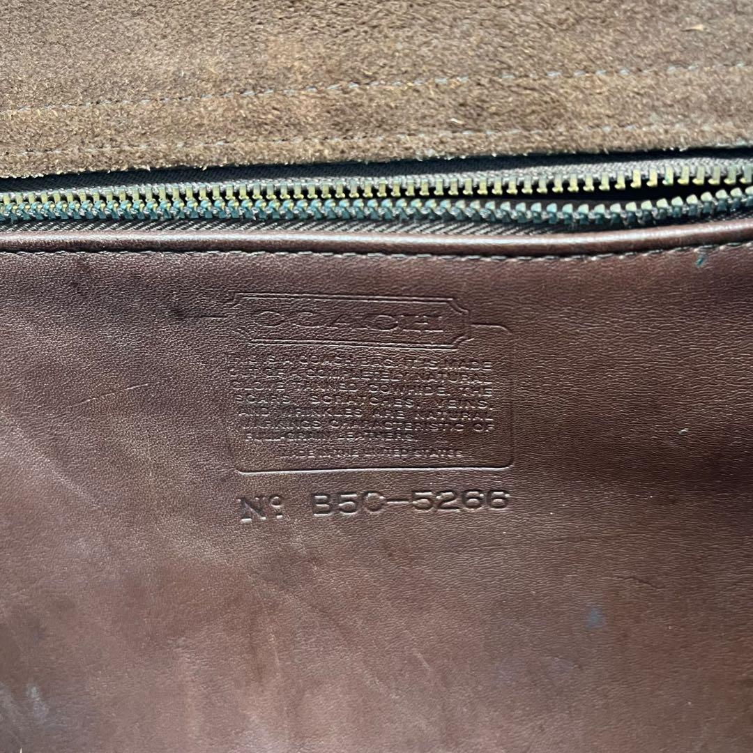 コーチ　ビジネスバッグ　ショルダーバッグ　肩掛け　斜め掛け　5266