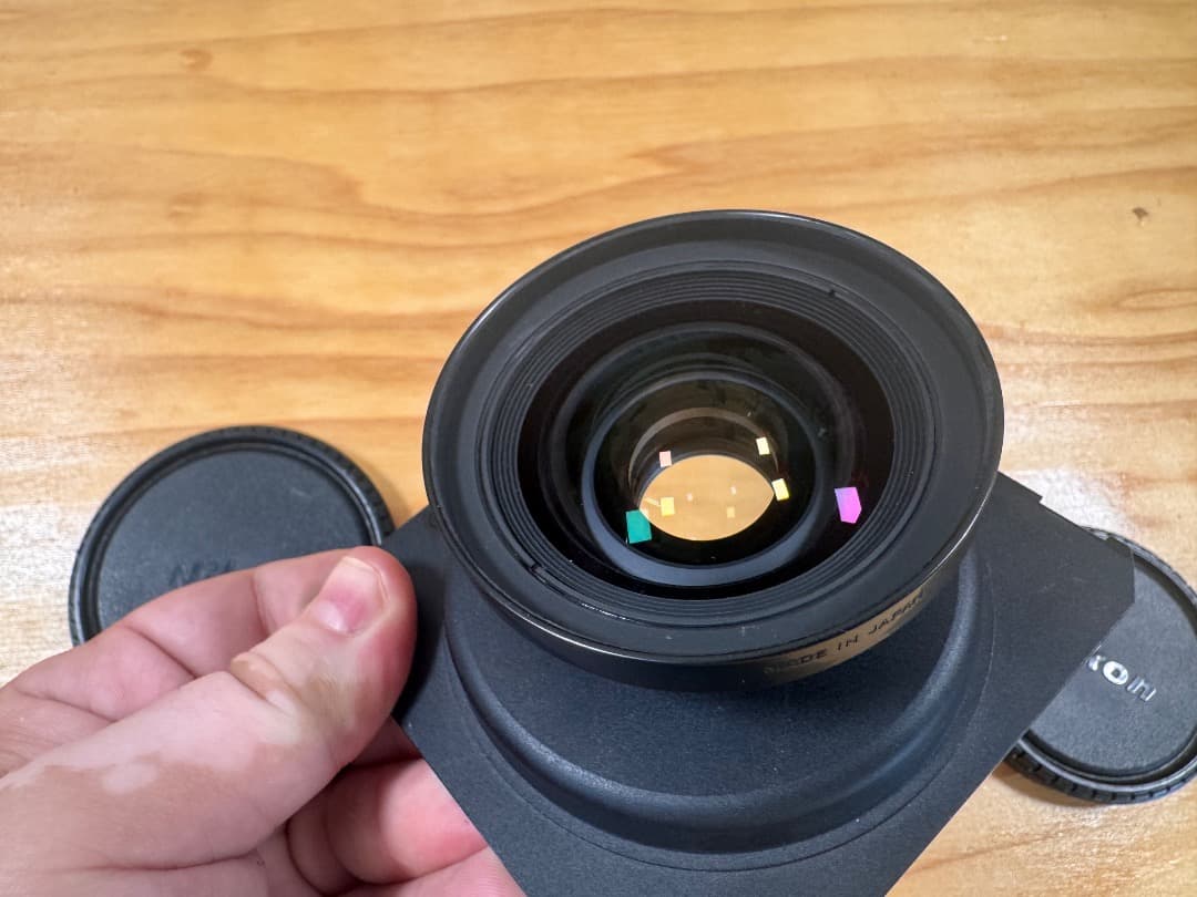 Nikon Nikkor-SW 90mm f/4.5 大判レンズ