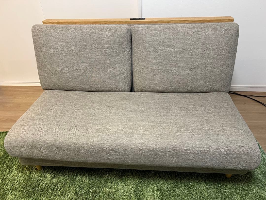 ニトリ　2Pソファ LD1 DR/BE