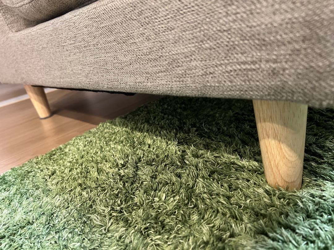 ニトリ　2Pソファ LD1 DR/BE