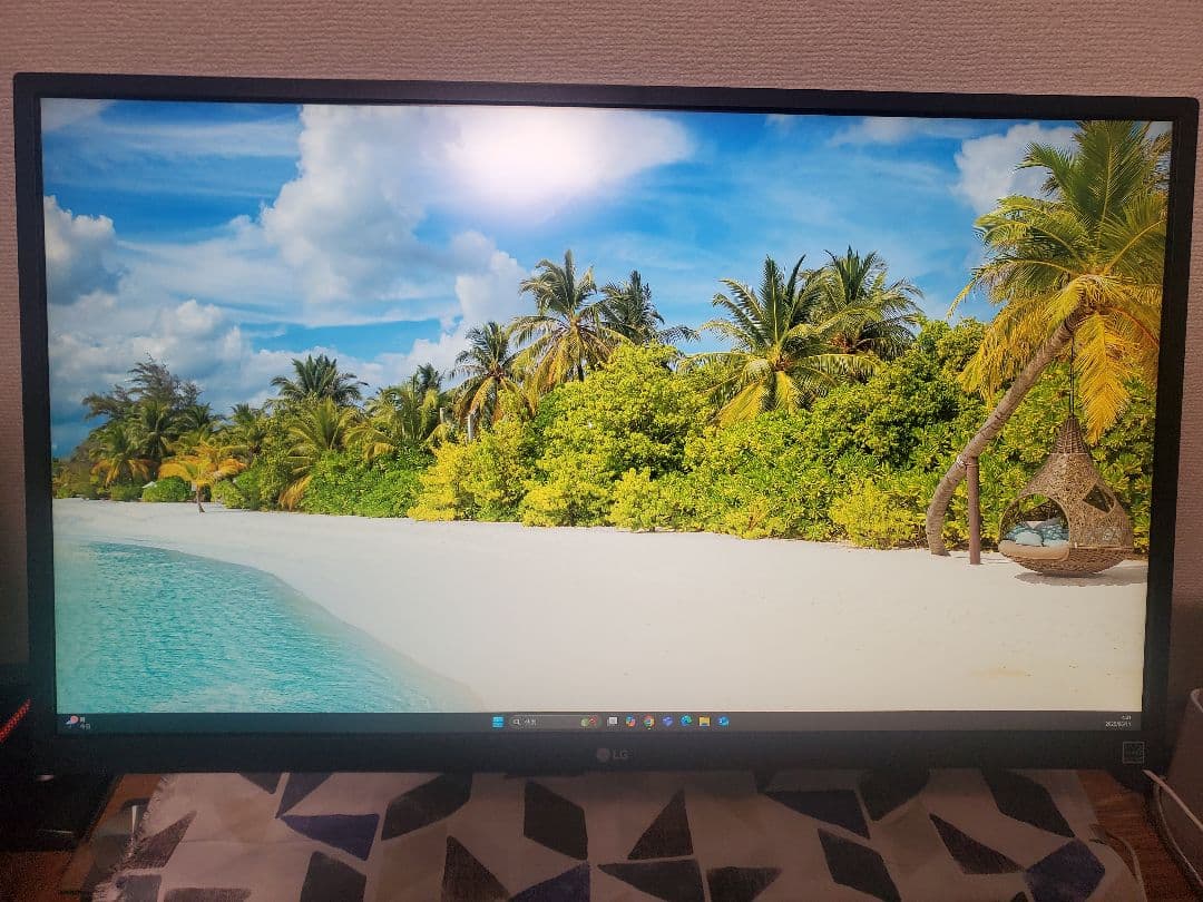 LG 4Kモニター 27UL500-W IPS27インチ