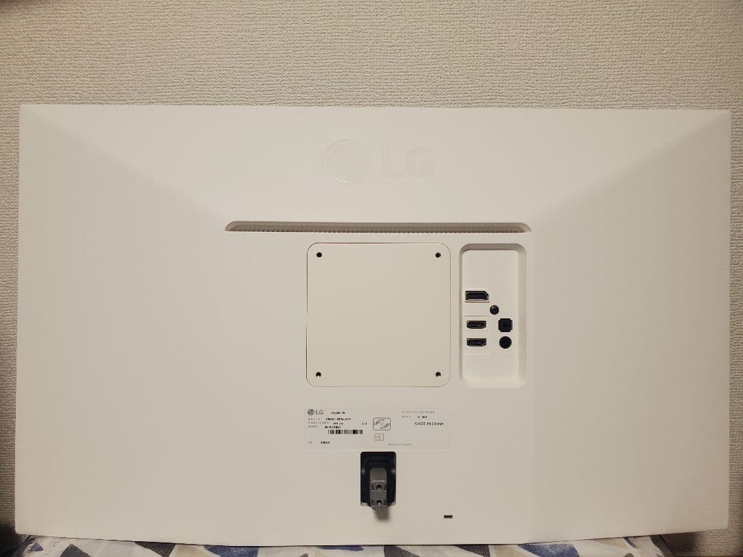 LG 4Kモニター 27UL500-W IPS27インチ