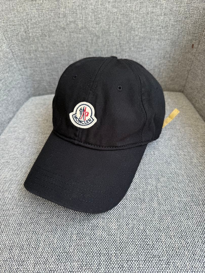 モンクレール　キャップ　ブラック　ユニセックス