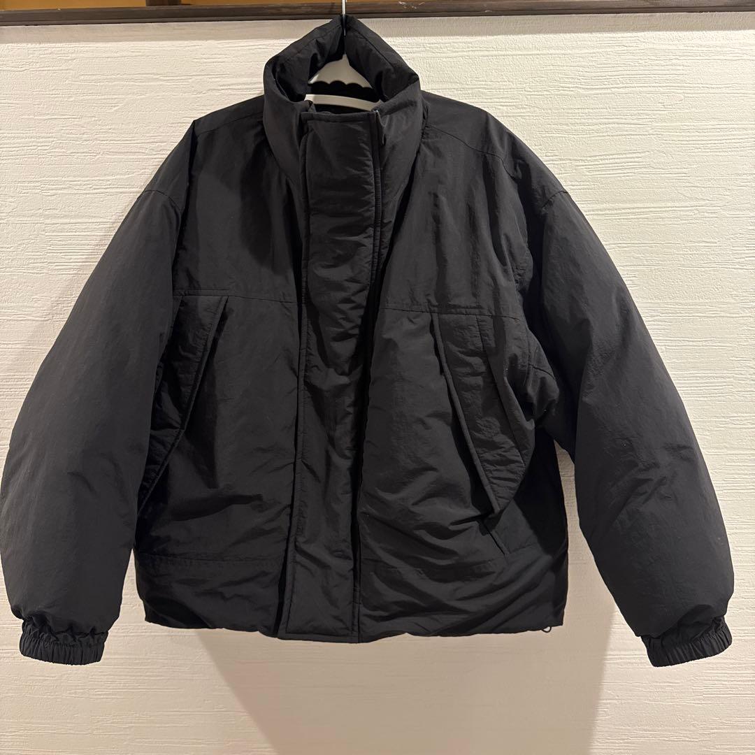 【な】中綿モンスターコート、カラーニット