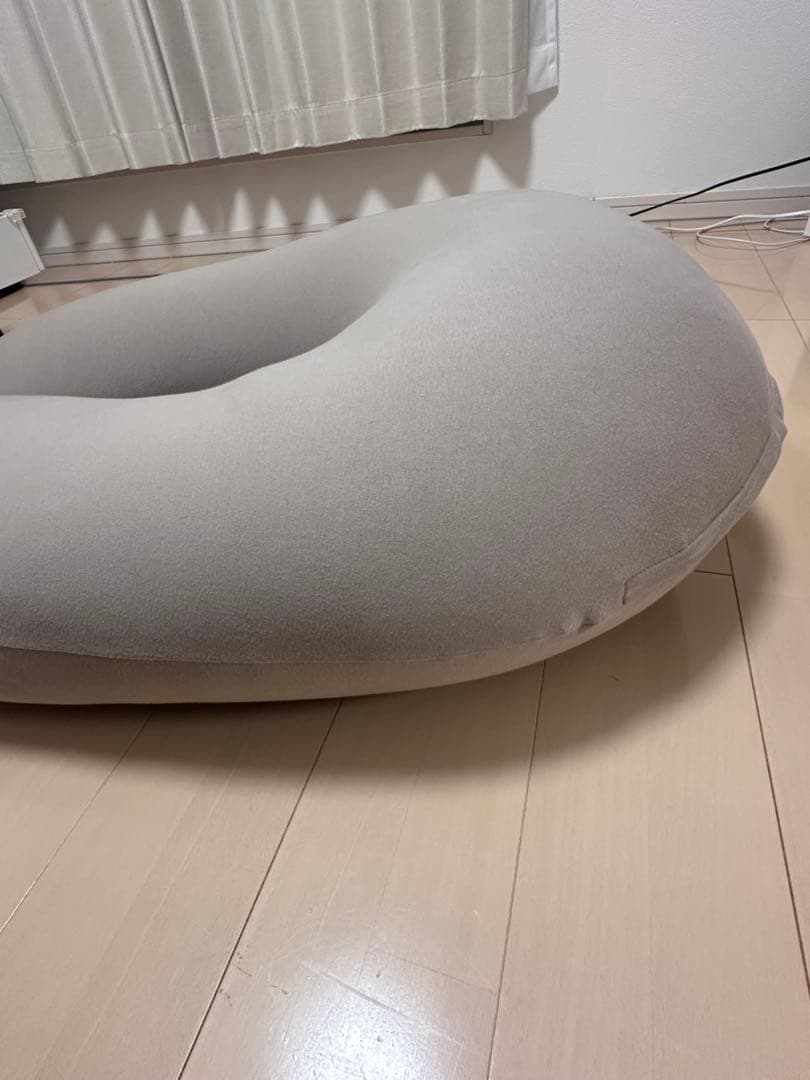 Yogibo Support ヨギボーサポートプレミアム ビーズ ライトグレー