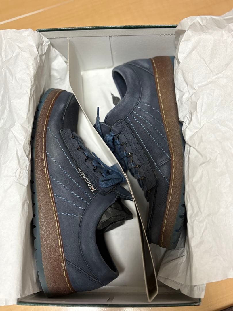 MEPHISTO RAINBOWネイビー スニーカー