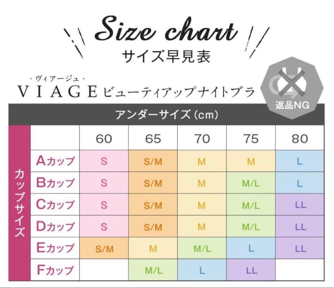 VIAGE 新品ナイトブラ　L ブラック ウォームグレー　クールグレー　セット