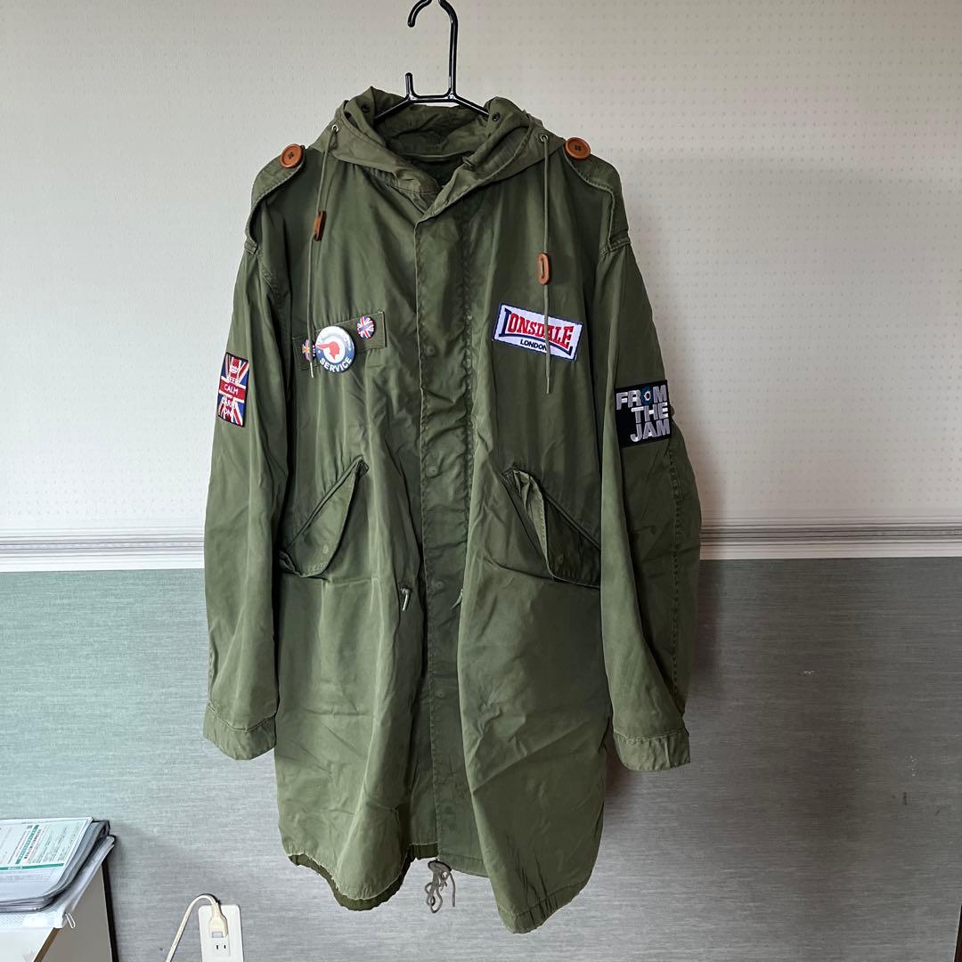 オールド ヴィンテージ 米軍実物 M65 フィッシュテール モッズコート ②