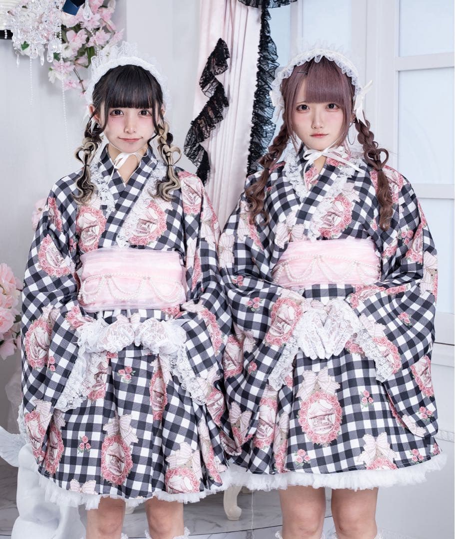 Palelfy プリンセス浴衣セット♡パニエ付き