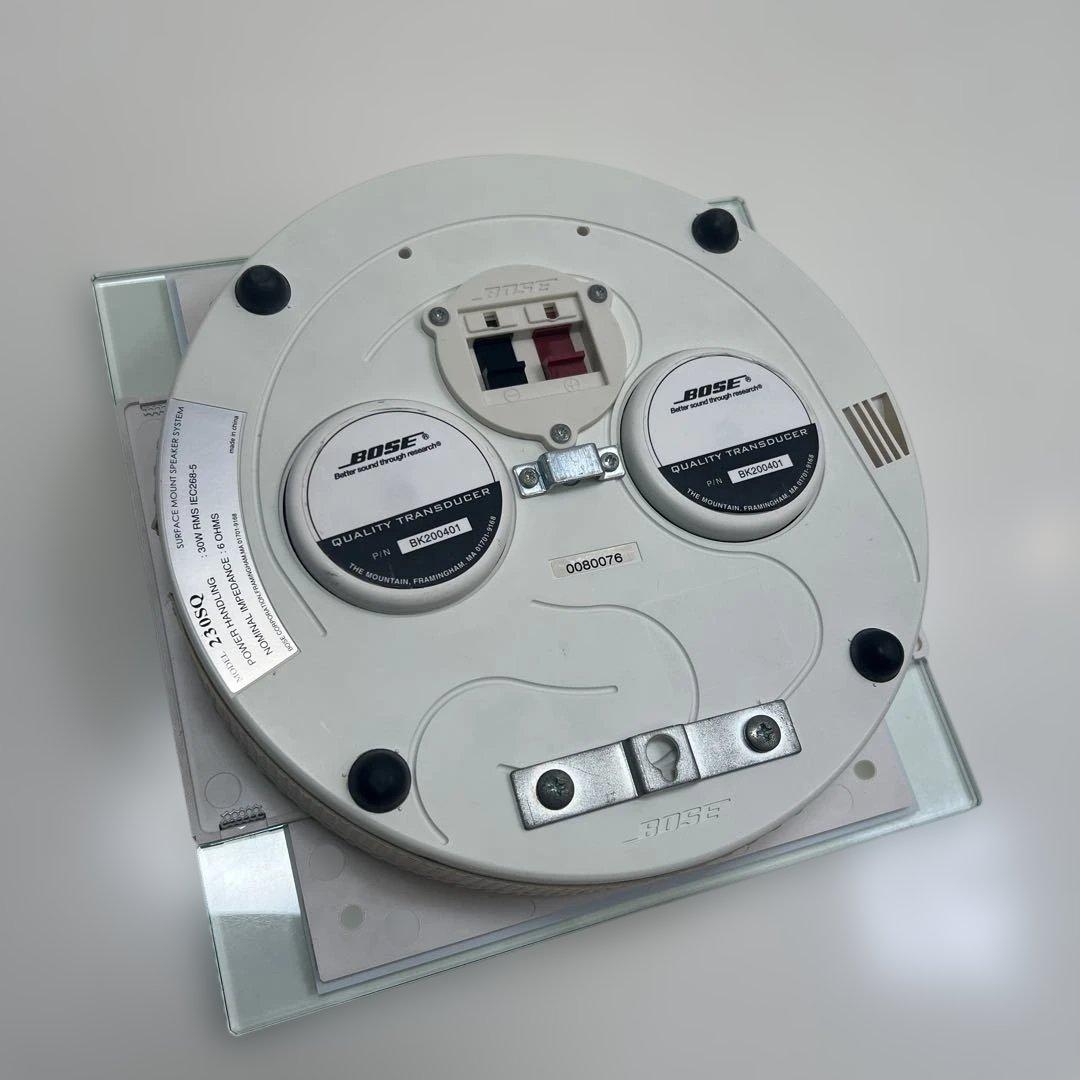【美品】BOSE 薄型壁掛けスピーカー 230SQ ボーズ ウォールスピーカー