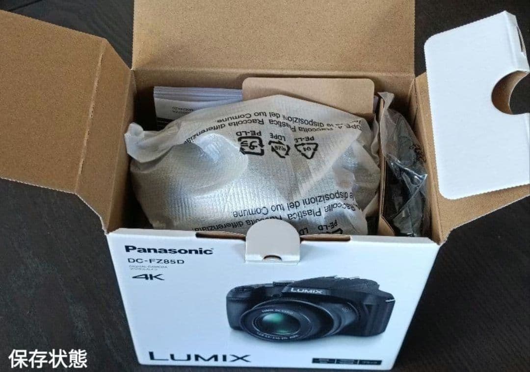 ✨コンパクト&軽量ボディ　60倍光学ズーム4K動画、タッチパネル　DCFZ85D