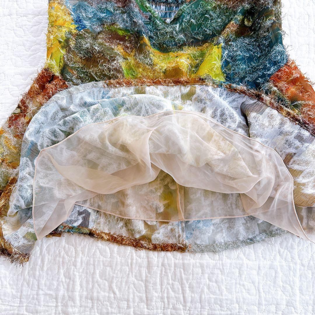 トップス Ameri MEDI RACHEL FLUFFY ART CAMISOLE M