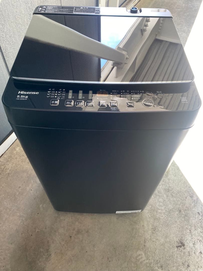 ☆使用歴僅か美品☆ 2024年製 SHARP冷蔵庫 と Hisense洗濯機