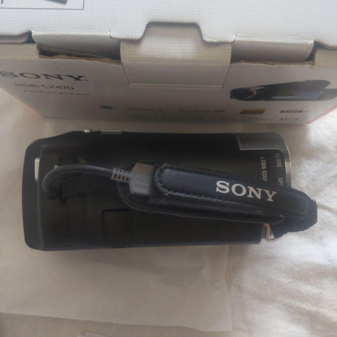 SONY ビデオカメラ HDR-CX470 ブラック 光学ズーム30倍 ソニー