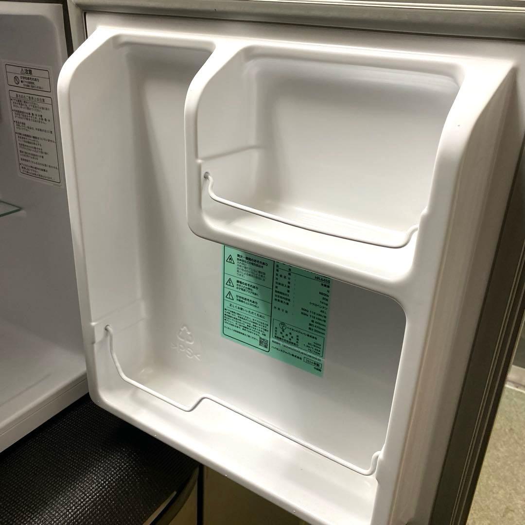 【美品】Hisense ハイセンス 1ドア冷蔵庫 45L 2024年製