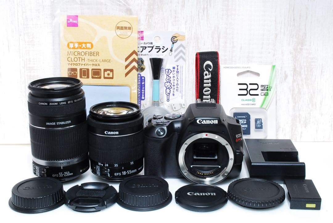 ❤️美品❤️標準&望遠レンズセット❤️Wi-Fi❤️ Canon Kiss X10