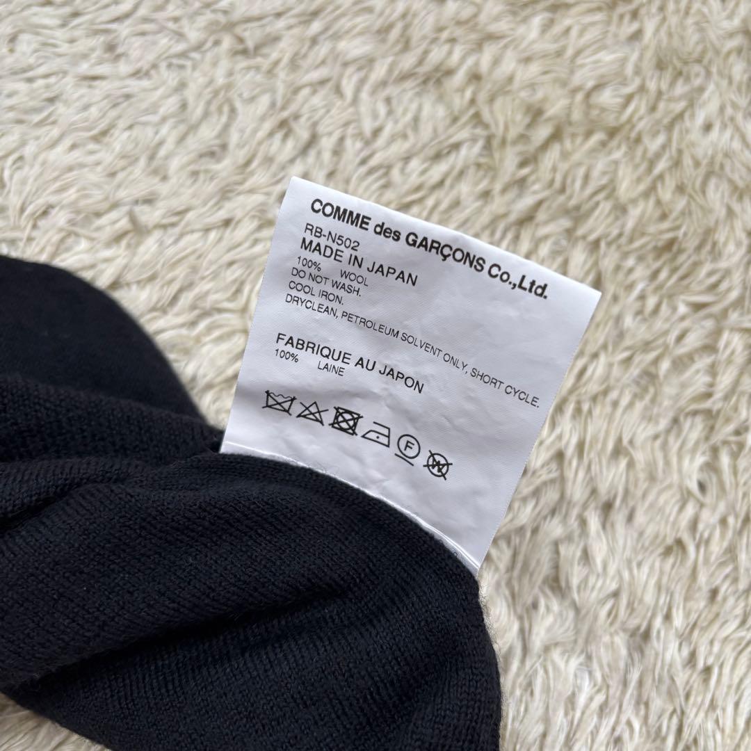 美品　COMME des GARCONS コムデギャルソン　Vネックニット　M
