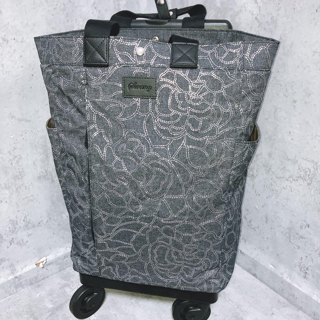 【美品】SWANY キャリーバッグ フローロ 花柄