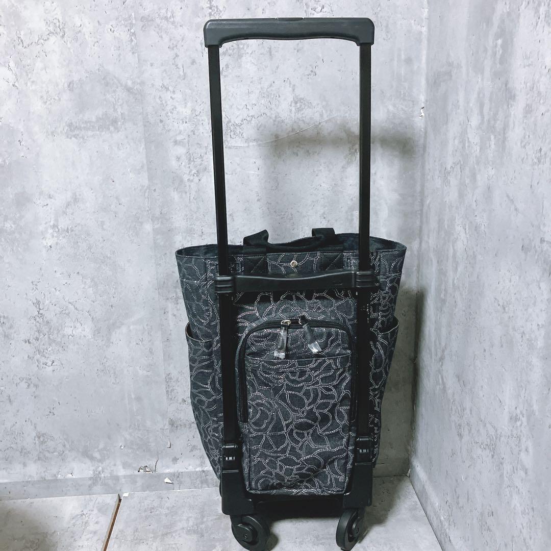 【美品】SWANY キャリーバッグ フローロ 花柄