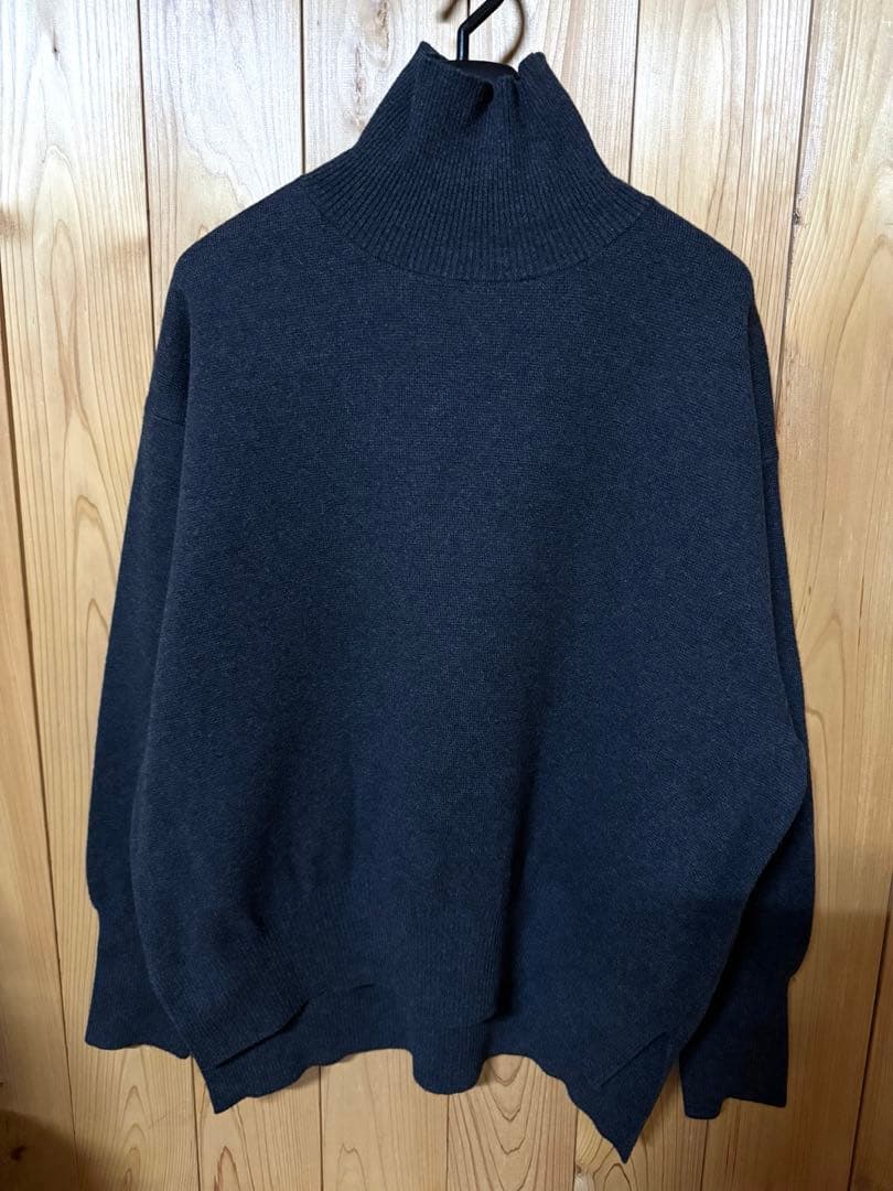 BEAUTY&YOUTH / ミラノリブ タートルネック ニットプルオーバー