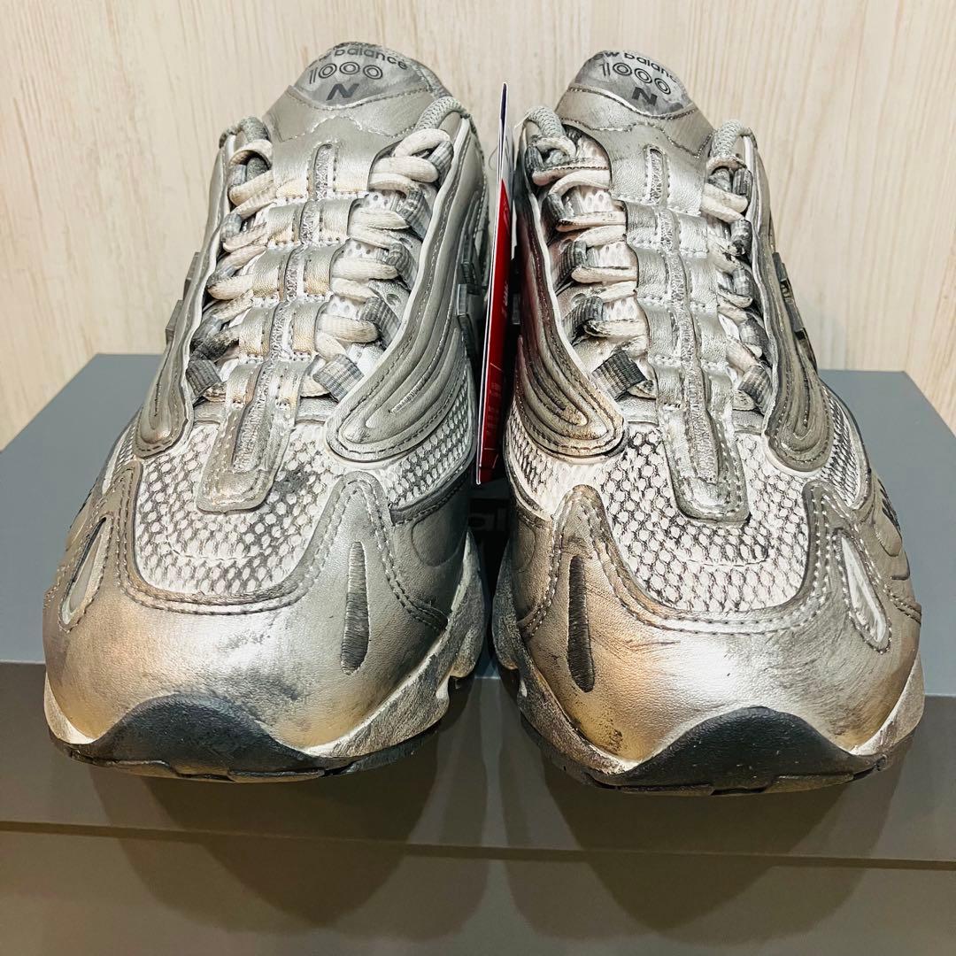 【新品未使用】New Balance M1000G シルバー スニーカー 26㎝