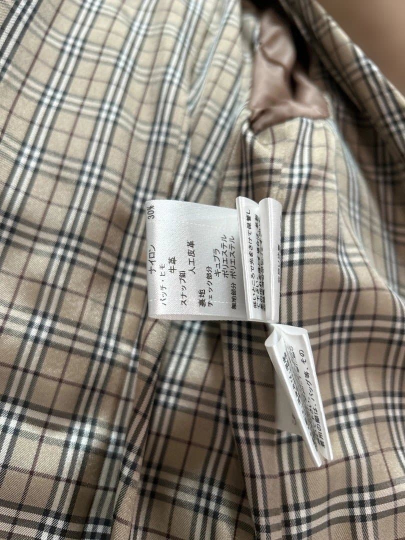 BURBERRY ブルーレーベル　ベージュ ダッフルコート